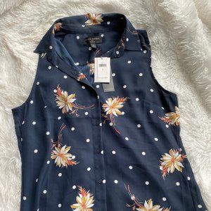 Blue Blouse | Banana Republic | Brand New